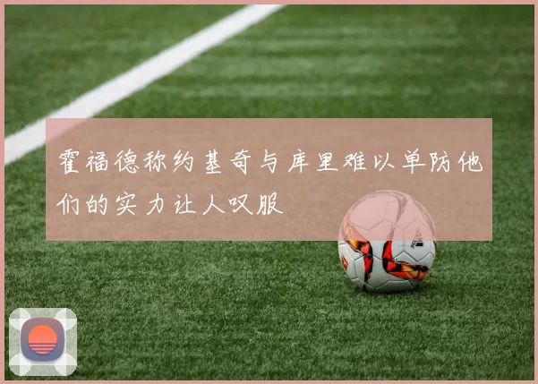 霍福德称约基奇与库里难以单防他们的实力让人叹服